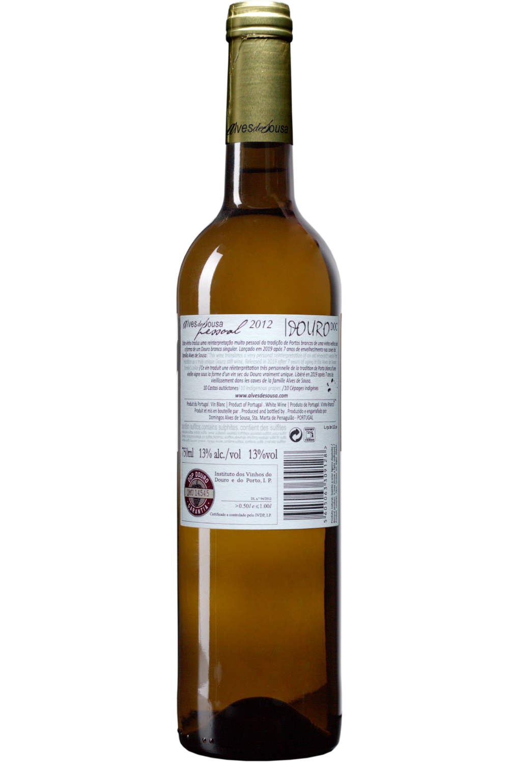 WineVins Alves de Sousa Reserva Pessoal Branco 2012