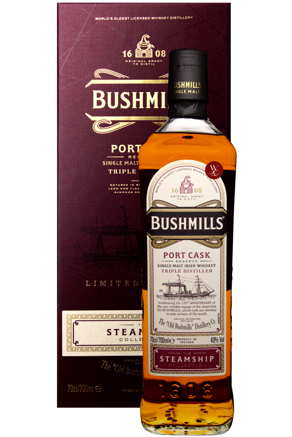 WineVins Bushmills The Steamship Collection Port Cask