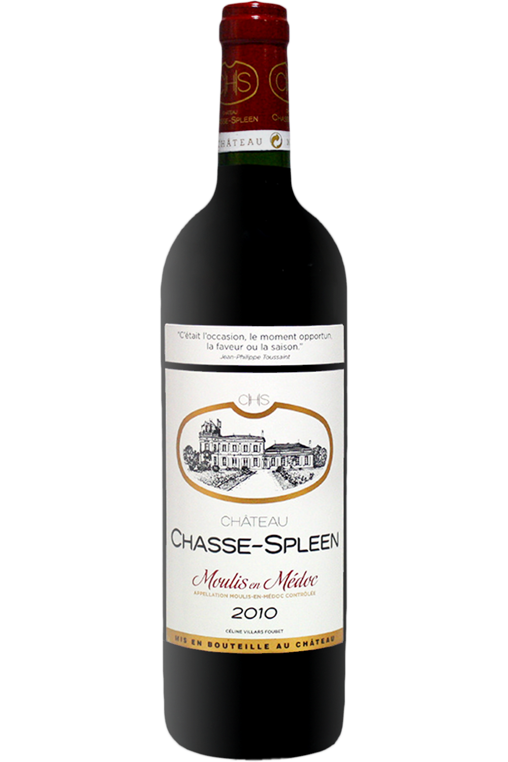 WineVins Chateau Chasse Spleen 2010