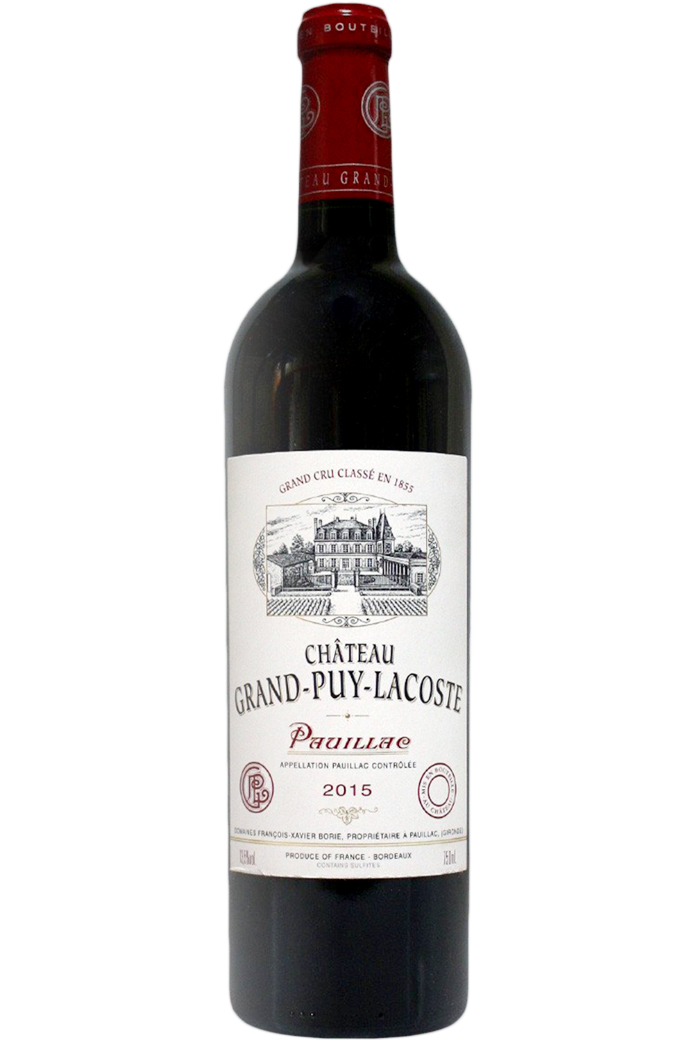 WineVins Chateau Grand Puy Lacoste 2015