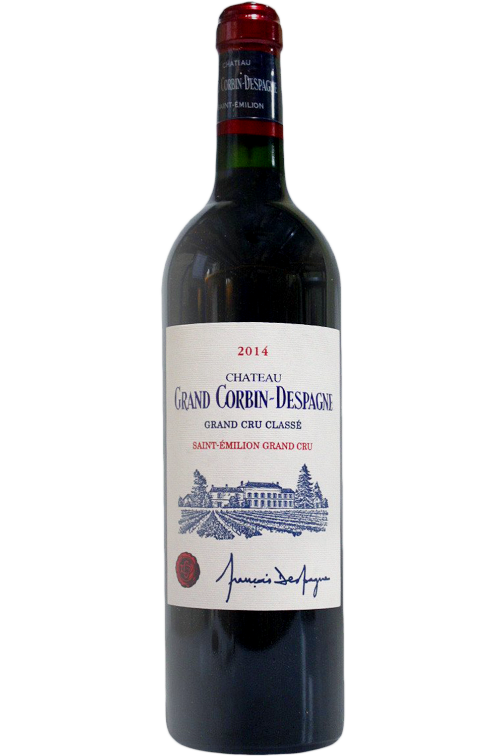 WineVins Chateau Grand Corbin Despagne 2014