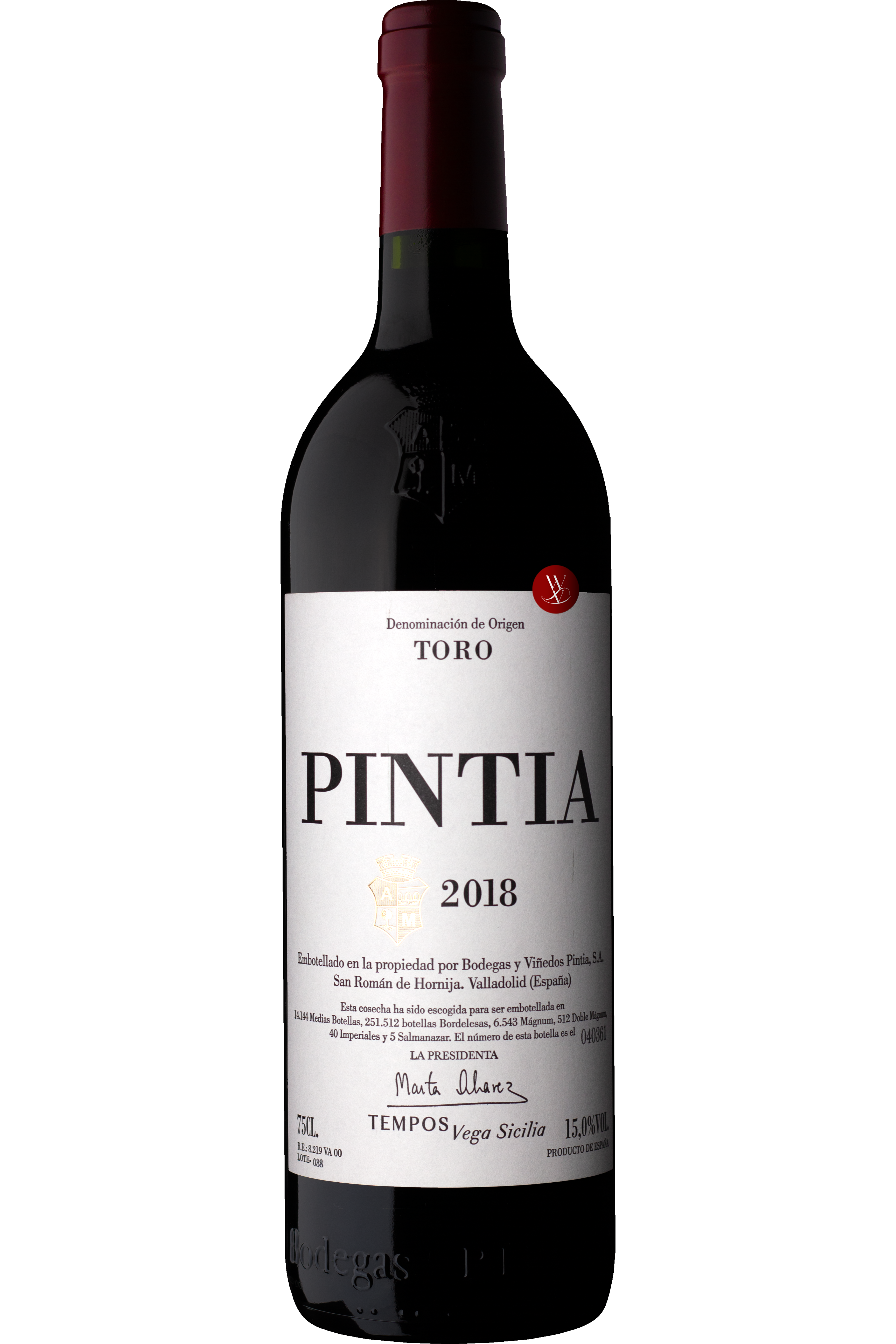 WineVins Pintia Tinto 2018
