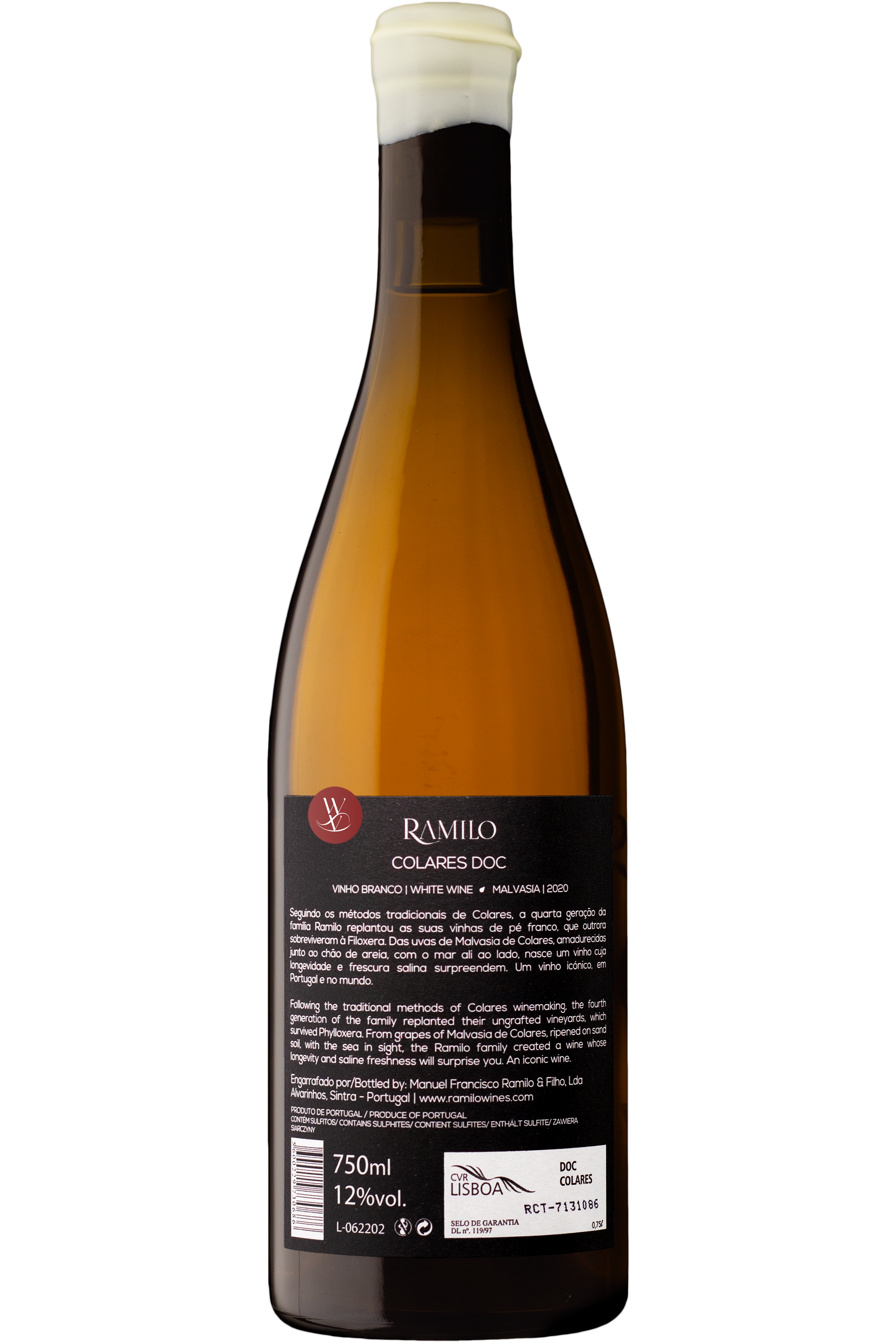 WineVins Ramilo Colares Malvasia Branco 2020