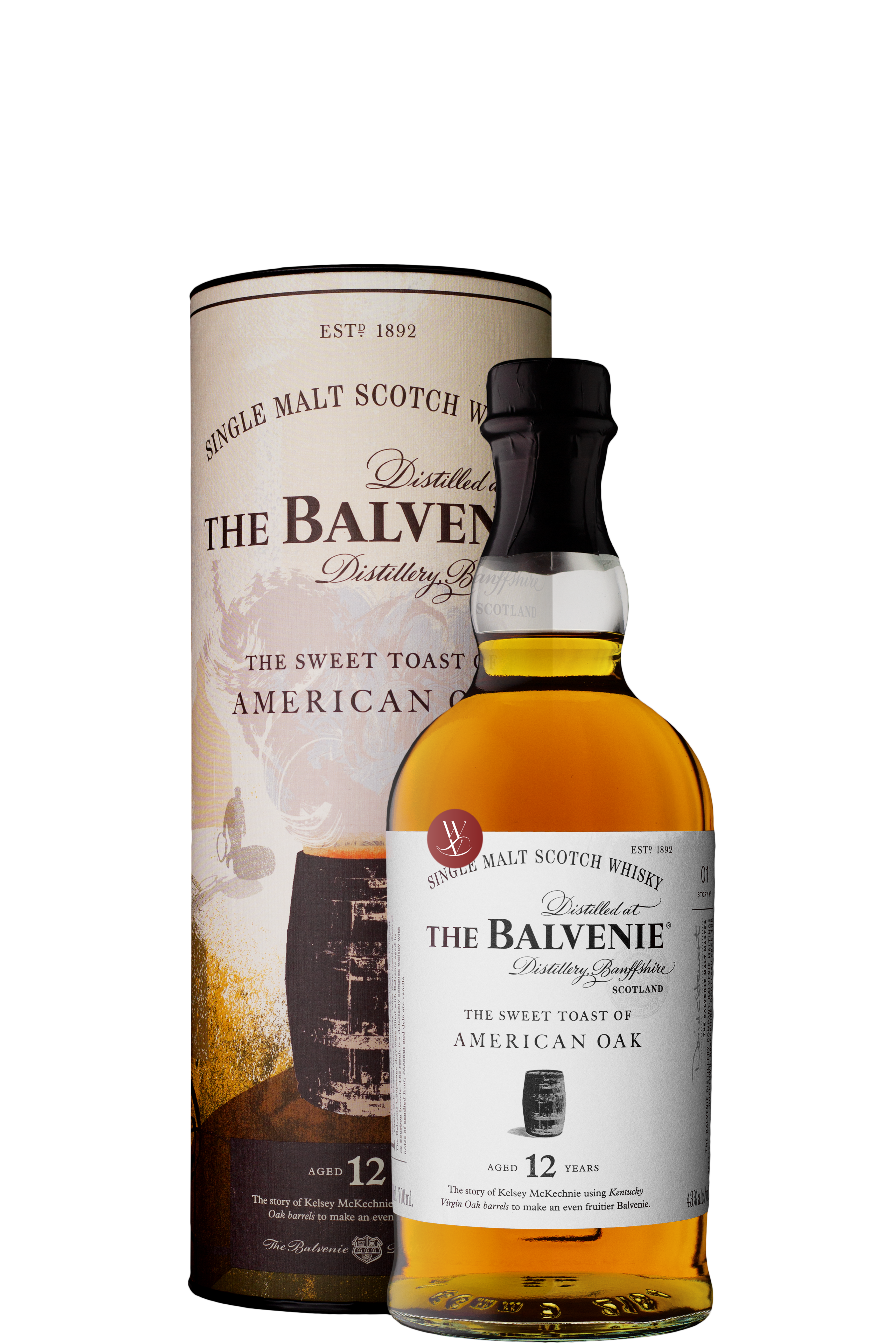 WineVins The Balvenie Sweet Toast American Oak 12 Anos