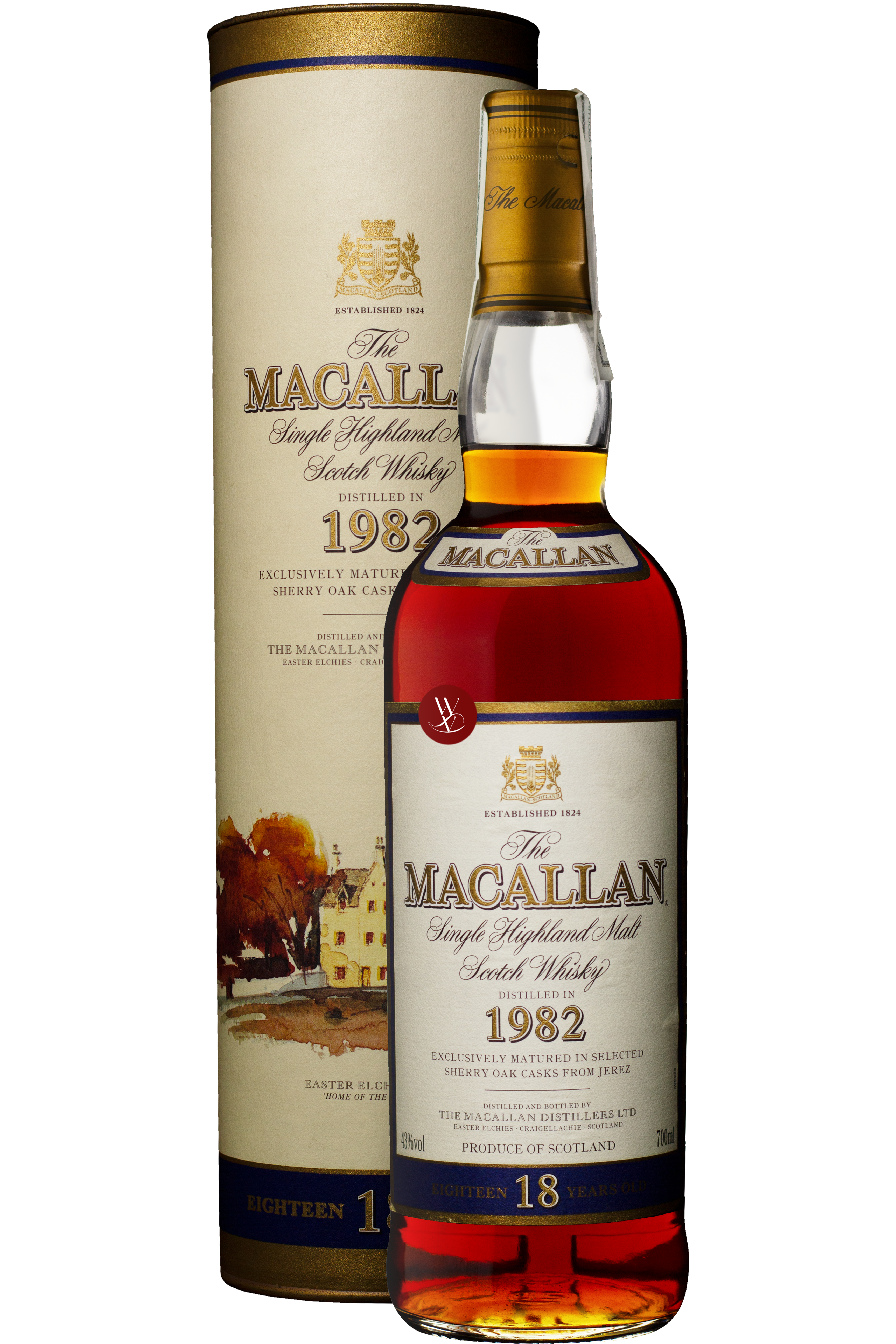 WineVins The Macallan 1982 Sherry Oak Cask 18 Anos