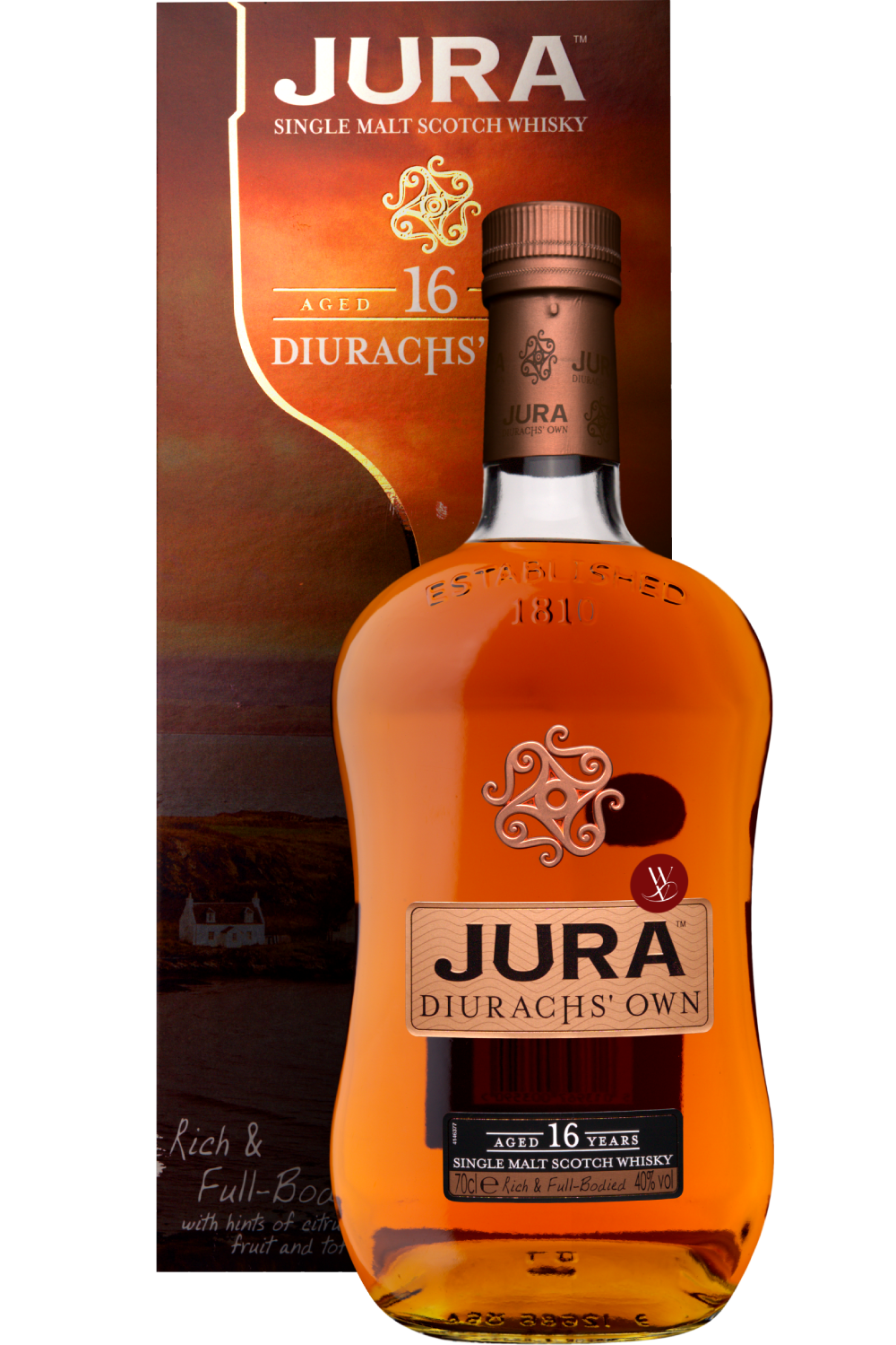 WineVins Whisky Isle of Jura Diurachs' Own 16 Anos