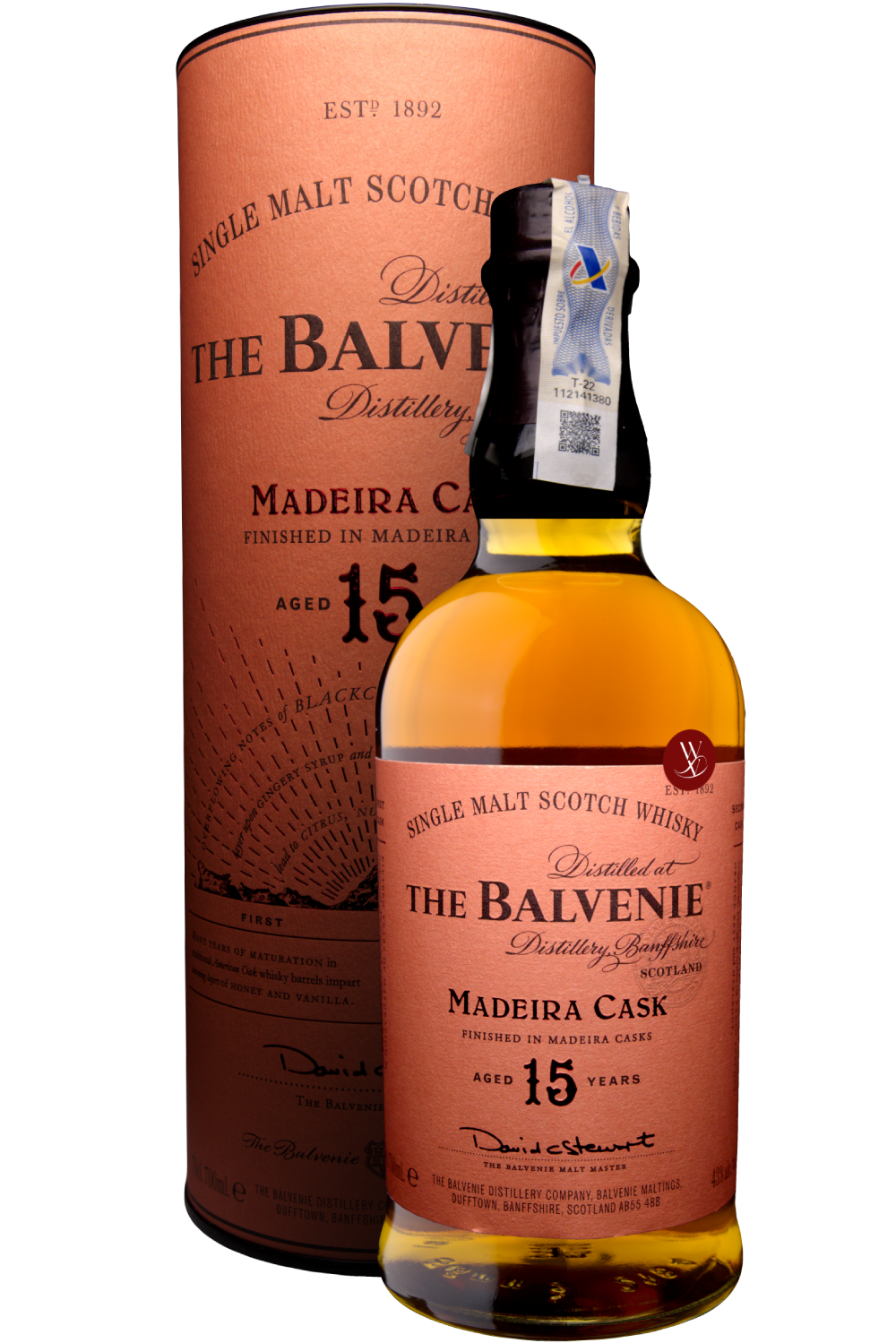 WineVins Whisky The Balvenie Madeira Cask 15 Anos NV