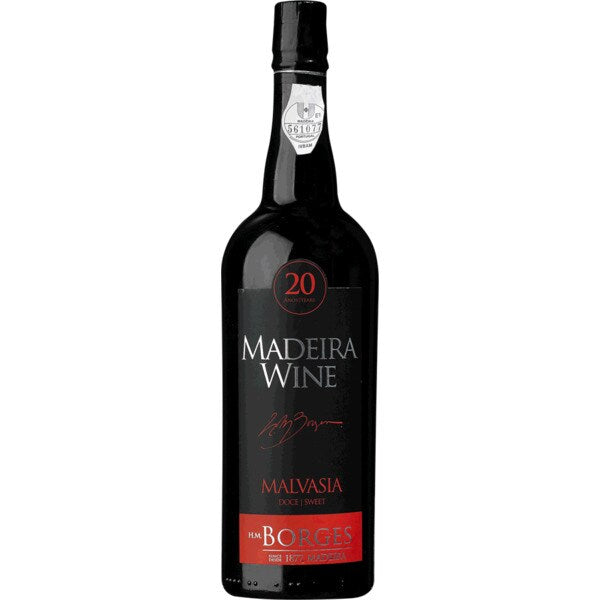 Wine Vins H M Borges Madeira Malvasia 20 Anos
