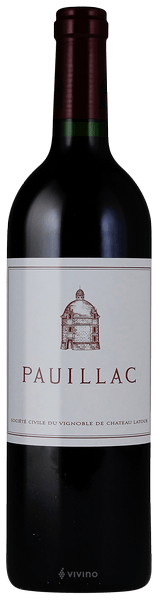 Wine Vins Pauillac de Latour