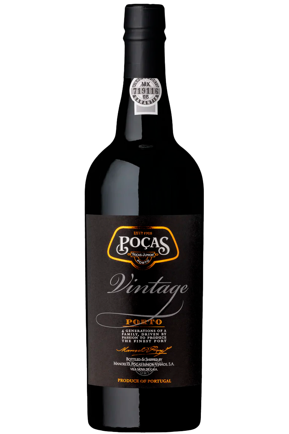 WineVins Porto Poças Vintage 2017