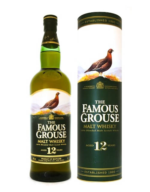 Wine Vins The Famous Grouse 12 Anos